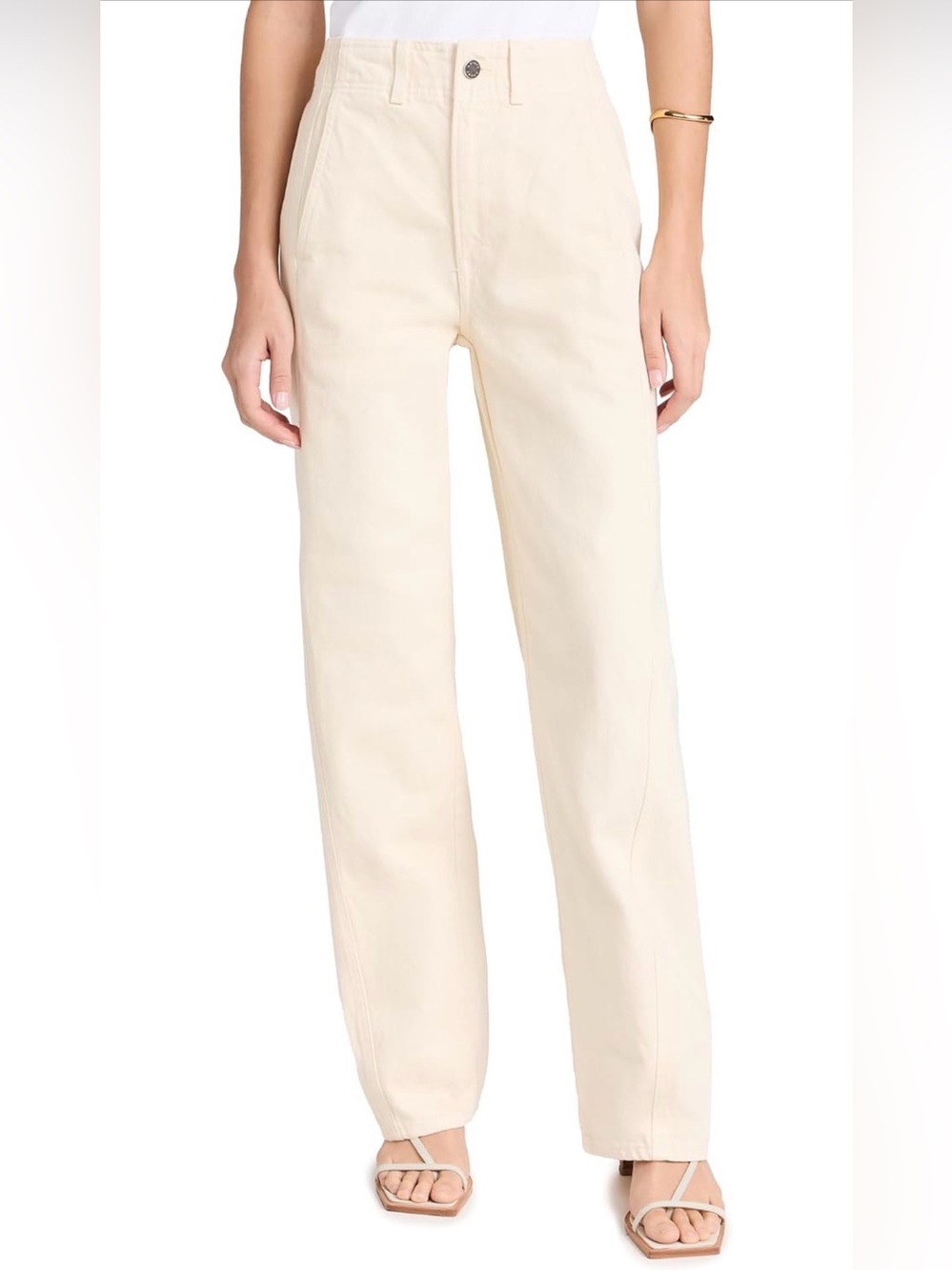 Apiece Apart Meridian pant in Ecru